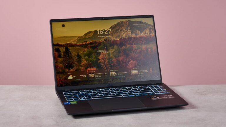 I tested the Asus V16 and it’s as portable as large gaming laptops get — but this isn’t the only aspect that impressed me