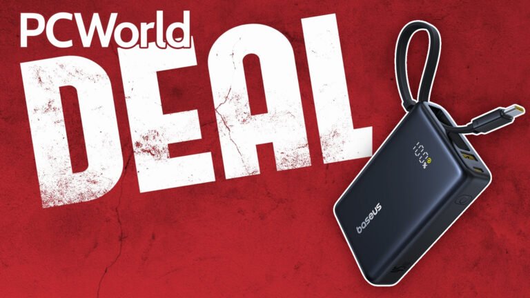 Woot! Baseus Picogo power bank with built-in cable hits ultra-low price