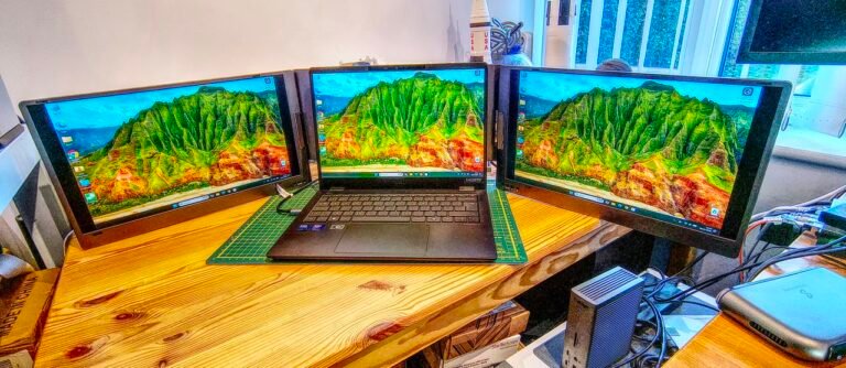 I tested the KYY X90E laptop screen extender -screen portable monitor with a lightweight price-tag I tested the KYY X90E laptop screen extender -screen portable monitor with a lightweight price-tag