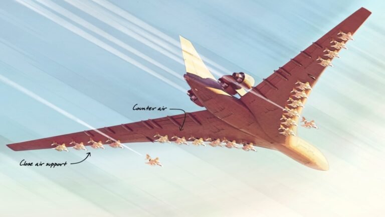 This Lockheed Flying Aircraft Carrier Concept Would Have Been Terrifying