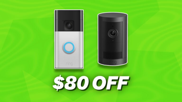 Bundle deal! Ring Battery Doorbell and Outdoor Cam Plus (44% off)