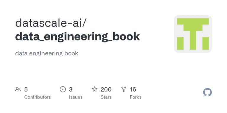 Show HN: Data Engineering Book – An open source, community-driven guide