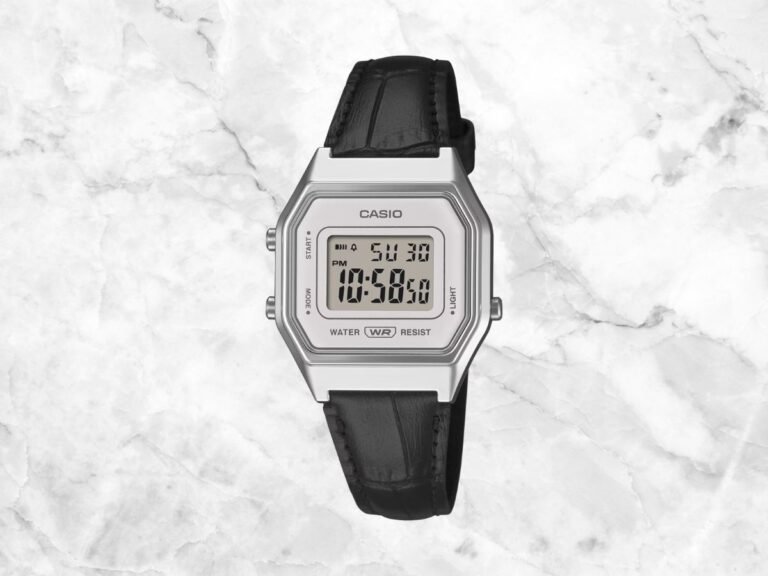 Casio releases new digital watch with leather straps in the US