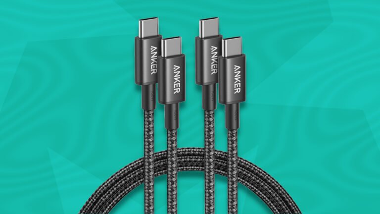 Grab 2x 100W Anker USB-C cables for $10 Grab 2x 100W Anker USB-C cables for $10