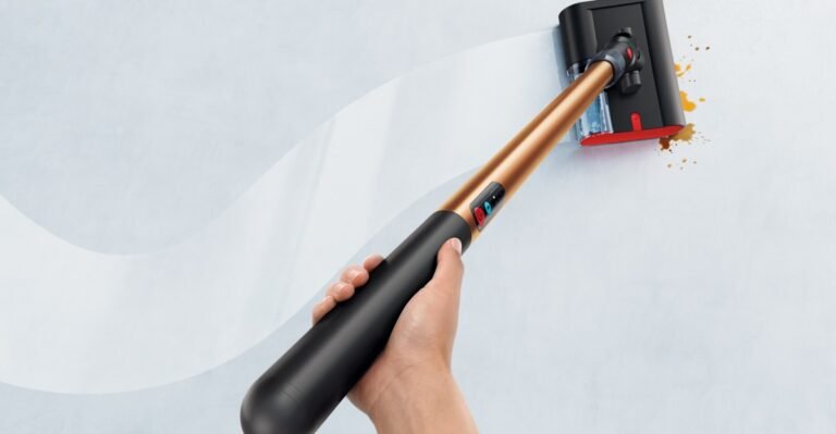 Dyson turned its skinny PencilVac into a lightweight wet floor cleaner