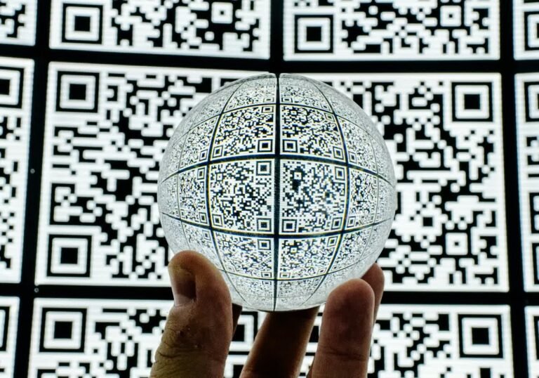 Etching the world’s smallest QR code in ceramic pushes data storage to the nanoscale