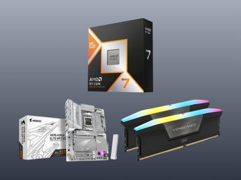 Newegg’s Ryzen 7 9850X3D combo bundle offers over $500 in savings on three key components, including 64GB DDR5 RAM