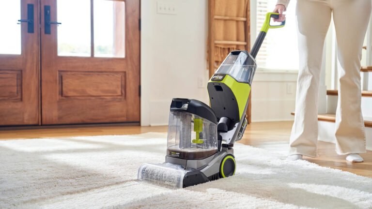 This Ryobi Carpet Cleaner Uses Modern Tech To Help You Wash & Dry With Ease