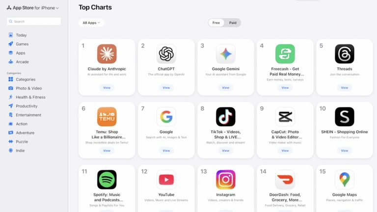Anthropic’s Claude grabs top spot in App Store after Trump’s ban Anthropic’s Claude grabs top spot in App Store after Trump’s ban