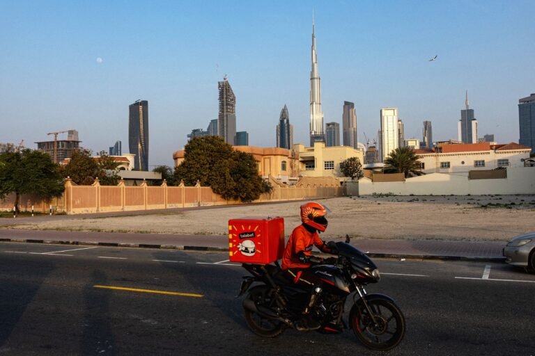 Missile Attacks Are Overwhelming the Gulf. Delivery Drivers Are Still on the Roads