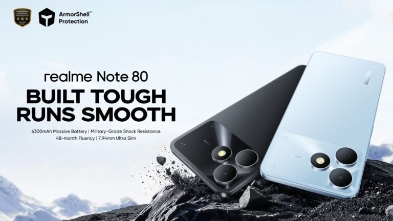 realme Note 80 Officially Launches in Malaysia From RM399