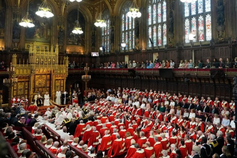 Britain is ejecting hereditary nobles from Parliament after 700 years