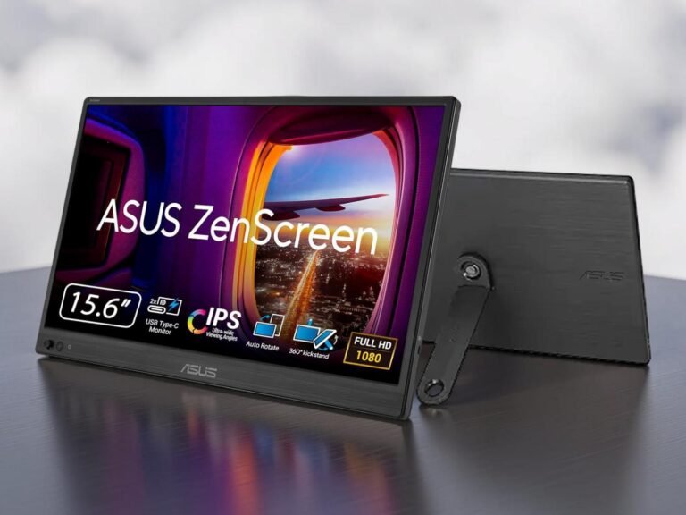 Affordable Asus portable monitor with 15-inch IPS display drops to lowest-ever price