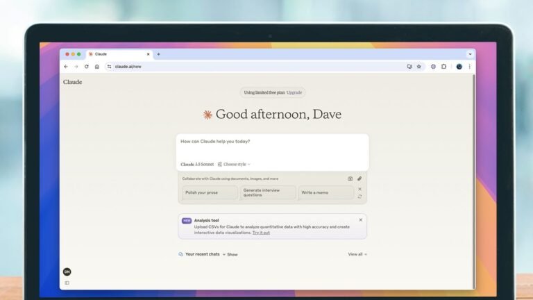 I tried Claude’s new interactive visuals feature  — and it’s one of the most fun AI tricks I’ve seen
