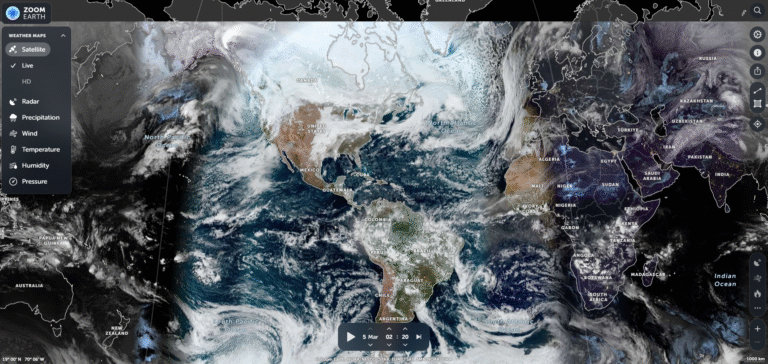 Track global weather and climate data in real time with this site