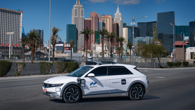 Uber relaunches Motional robotaxis in Las Vegas